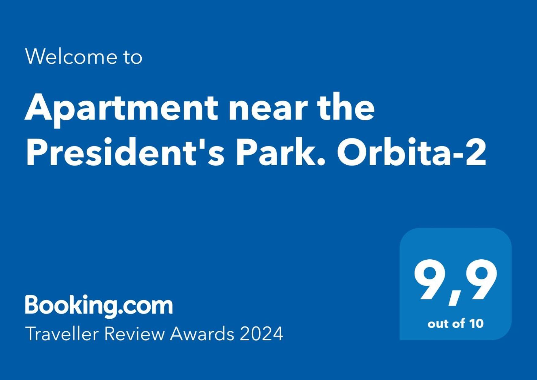 Apartment Near The President'S Park. Orbita-2 Almaty Exterior foto